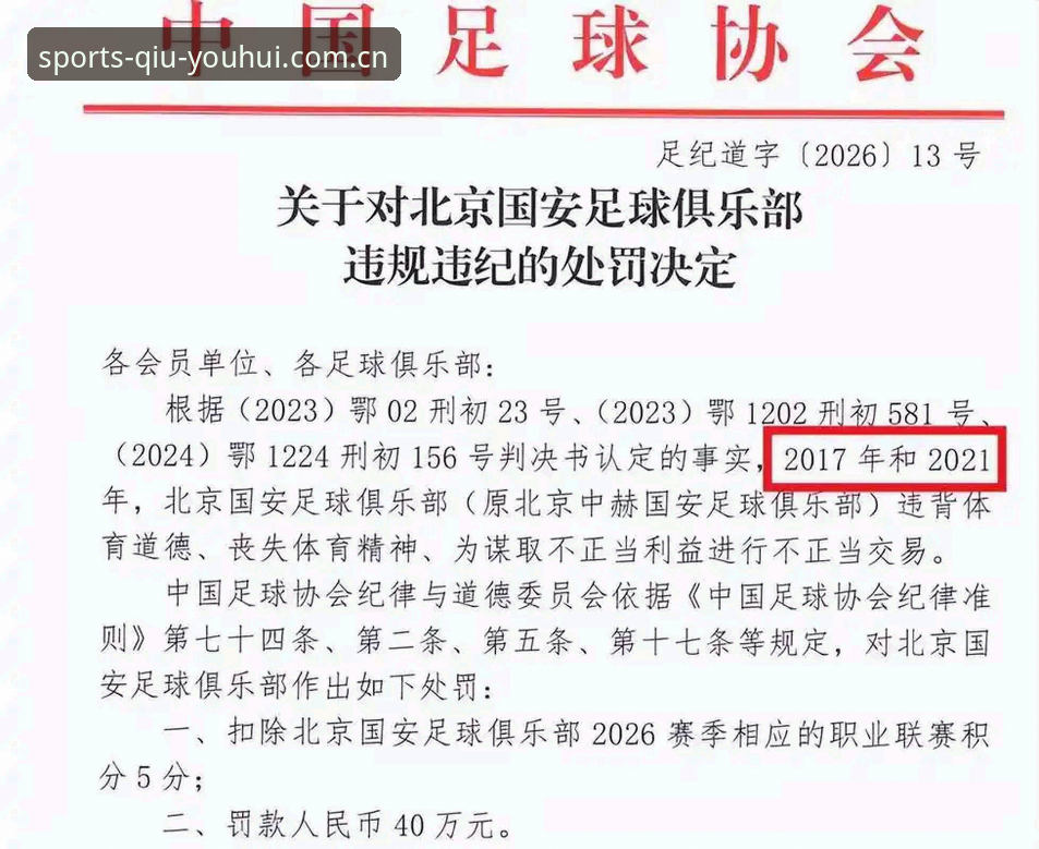 中国足协禁足名单解读教程：从处罚名单看懂行业整顿信号